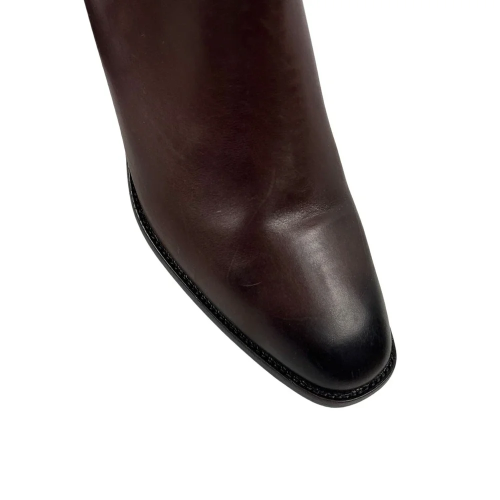 FRYE Womens Size 10 B Dara Brown Leather Chelsea Boots Distressed Made In Mexico